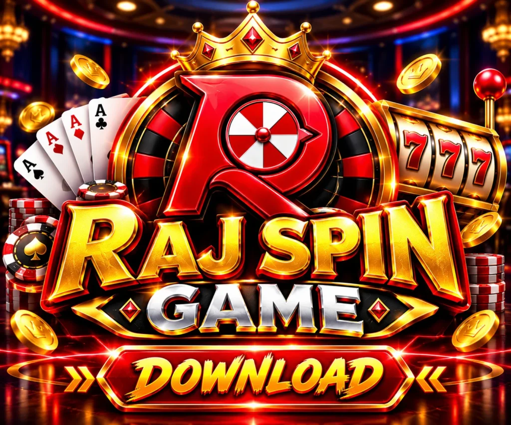Raj Spin Game APK installation guide showing steps to install the app